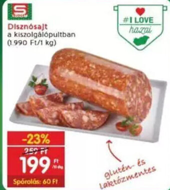 Interspar Disznósajt 10 dkg ajánlat
