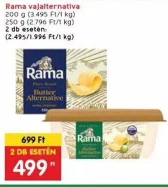 Interspar Rama vajalternativa 200 / 250 g ajánlat