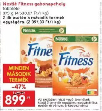 Interspar Nestlé Fitness gabonapehely 375 g ajánlat