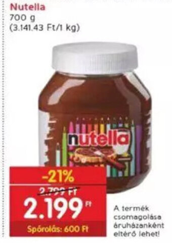 Nutella 700 g