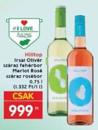 Interspar Hilltop 0,75 l ajánlat