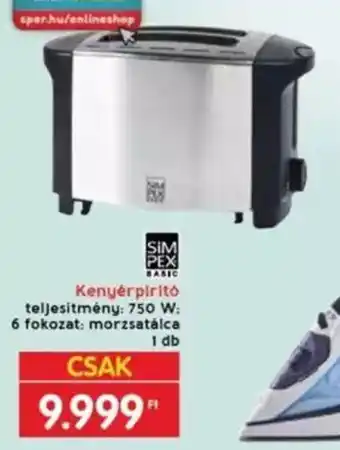 Interspar Kenyérpirito 1 db ajánlat
