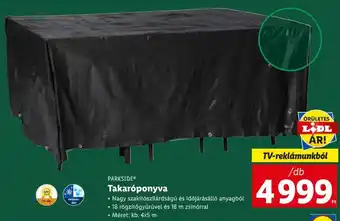 PARKSIDE Takaróponyva 1 db