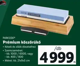 Lidl PARKSIDE Prémium köszörűkő 1 db ajánlat