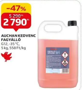 Auchan AUCHAN KEDVENC FAGYÁLLÓ 5 kg ajánlat