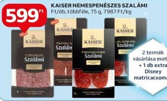 Auchan KAISER NEMESPENÉSZES SZALÁMI 75 g ajánlat