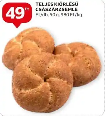 Auchan TELJES KIÖRLÉSŰ CSÁSZÁRZSEMLE 1 db ajánlat