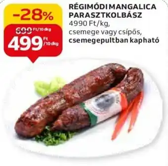 Auchan RÉGIMÓDI MANGALICA PARASZTKOLBÁSZ 10 dkg ajánlat