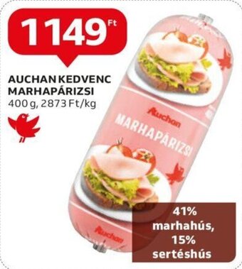 AUCHAN KEDVENC MARHAPÁRIZSI 400 g