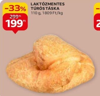 Auchan LAKTÓZMENTES TÚRÓS TÁSKA 110 g ajánlat