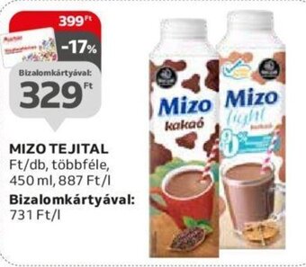 Auchan MIZO TEJITAL 450 ml ajánlat