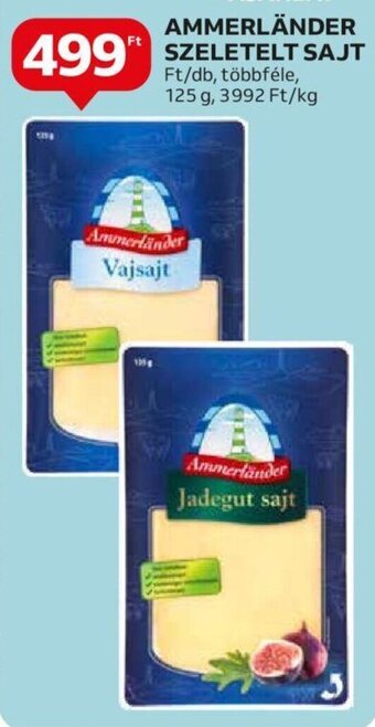 Auchan AMMERLÄNDER SZELETELT SAJT 125 g ajánlat