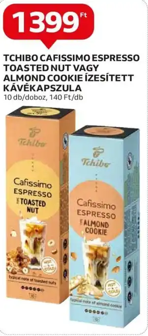 Auchan TCHIBO CAFISSIMO ESPRESSO TOASTED NUT stb. 10 db ajánlat