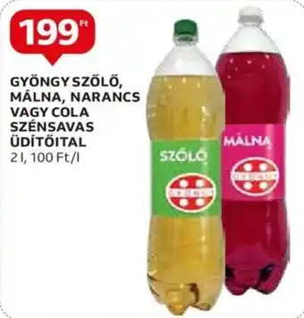 Auchan GYÖNGY SZŐLŐ, MÁLNA, NARANCS stb. 2 l ajánlat