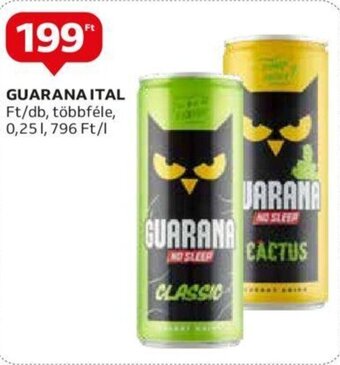 Auchan GUARANA ITAL 0,25 l ajánlat