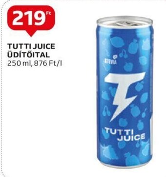 Auchan TUTTI JUICE ÜDÍTŐITAL 250 ml ajánlat