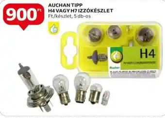 Auchan AUCHAN TIPP H4 VAGY H7 IZZÓKÉSZLET 5 db ajánlat