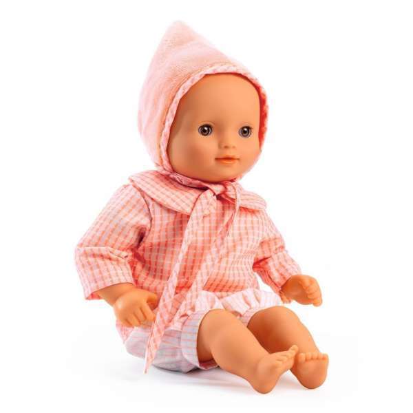 Okostojás Játék Róza baba - barna szemű 32 cm - alba dark blue eyes djeco - dj07731 ajánlat
