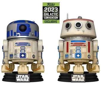PGS Pop! 2 pack: r2 d2 és r5 d4 (star wars) 2023 galactic convention exclusive figura ajánlat