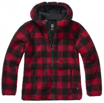 Waragod Brandit teddy női fleece dzseki, red/black ajánlat