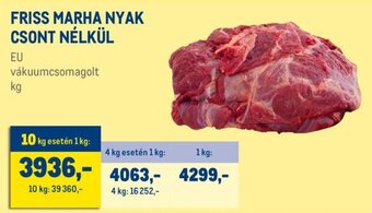 Metro FRISS MARHA NYAK CSONT NÉLKÜL 1 kg ajánlat