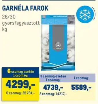 Metro GARNÉLA FAROK 1 kg ajánlat