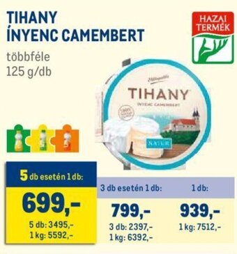 TIHANY ÍNYENC CAMEMBERT 125 g