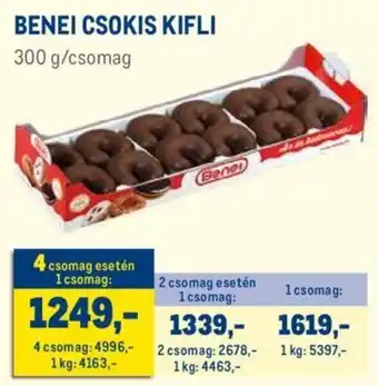 Metro BENEI CSOKIS KIFLI 300 g ajánlat