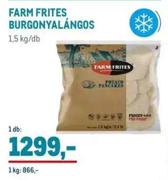 FARM FRITES BURGONYALÁNGOS 1,5 kg