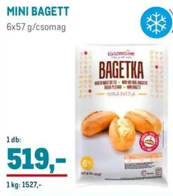 MINI BAGETT 6 x 57 g