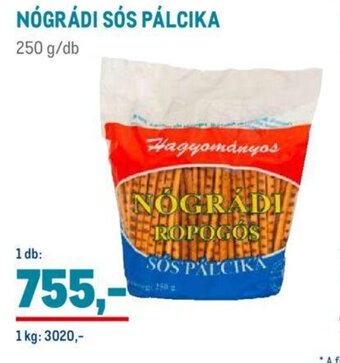 Metro NÓGRÁDI SÓS PÁLCIKA 250 g ajánlat