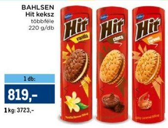 Metro BAHLSEN Hit keksz 220 g ajánlat