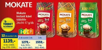 Metro Mokate instant kávé 24 x 14 - 17 g ajánlat