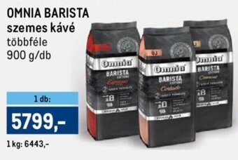 Metro OMNIA BARISTA szemes kávé 900 g ajánlat