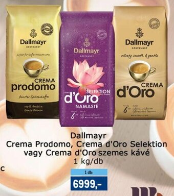 Metro Dallmayr Crema Prodomo stb. 1 kg ajánlat
