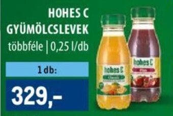 Metro HOHES C GYÜMÖLCSLEVEK 0,25 l ajánlat