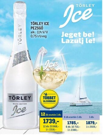 Metro TÖRLEY ICE PEZSGŐ 0,75 l ajánlat