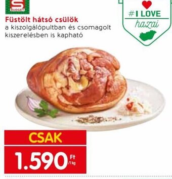 Füstölt hátsó csülök 1 kg