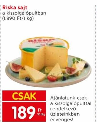 Spar Riska sajt 10 dkg ajánlat