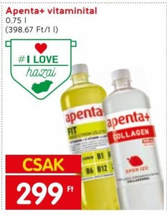 Spar Apenta+ vitaminital 0,75 l ajánlat