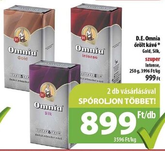 Coop D.E.Omnia őrölt kávé 250 g ajánlat