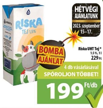 Coop Riska UHT Tej 1 l ajánlat