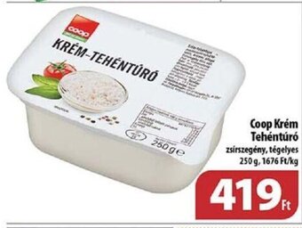 Coop Krém Tehéntúró 250 g