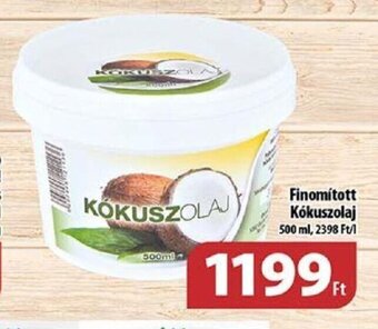 Coop Finomított Kókuszolaj 500 ml ajánlat