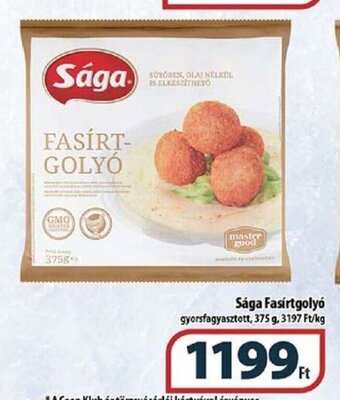 Coop Sága Fasírtgolyó 375 g ajánlat