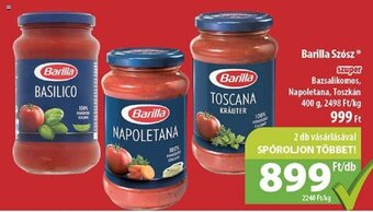 Coop Barilla Szósz 400 g ajánlat