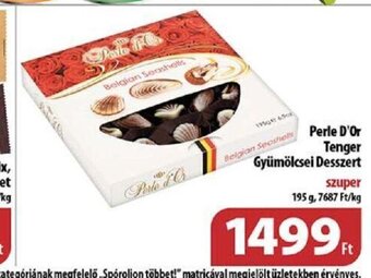 Coop Perle D'Or Tenger Gyümölcsei Desszert 195 g ajánlat