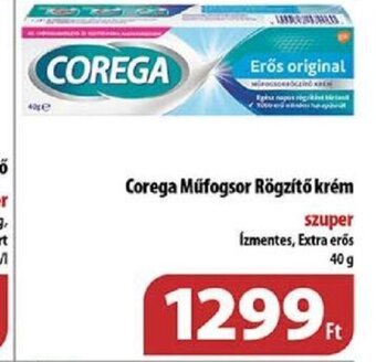 Corega Műfogsor Rögzítő krém 40 g