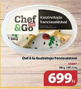Coop Chef & Go Kaszinótojás franciasalátával 200 g ajánlat