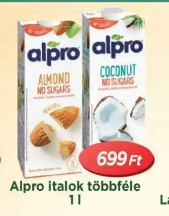 Real Alpro italok többféle 1 l ajánlat